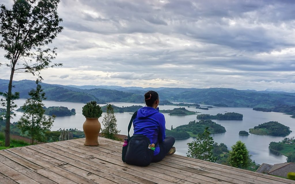 Lake Bunyonyi in South Western Uganda